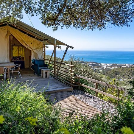 Campo Agave Luxury Tents Sayalonga Kültér fotó