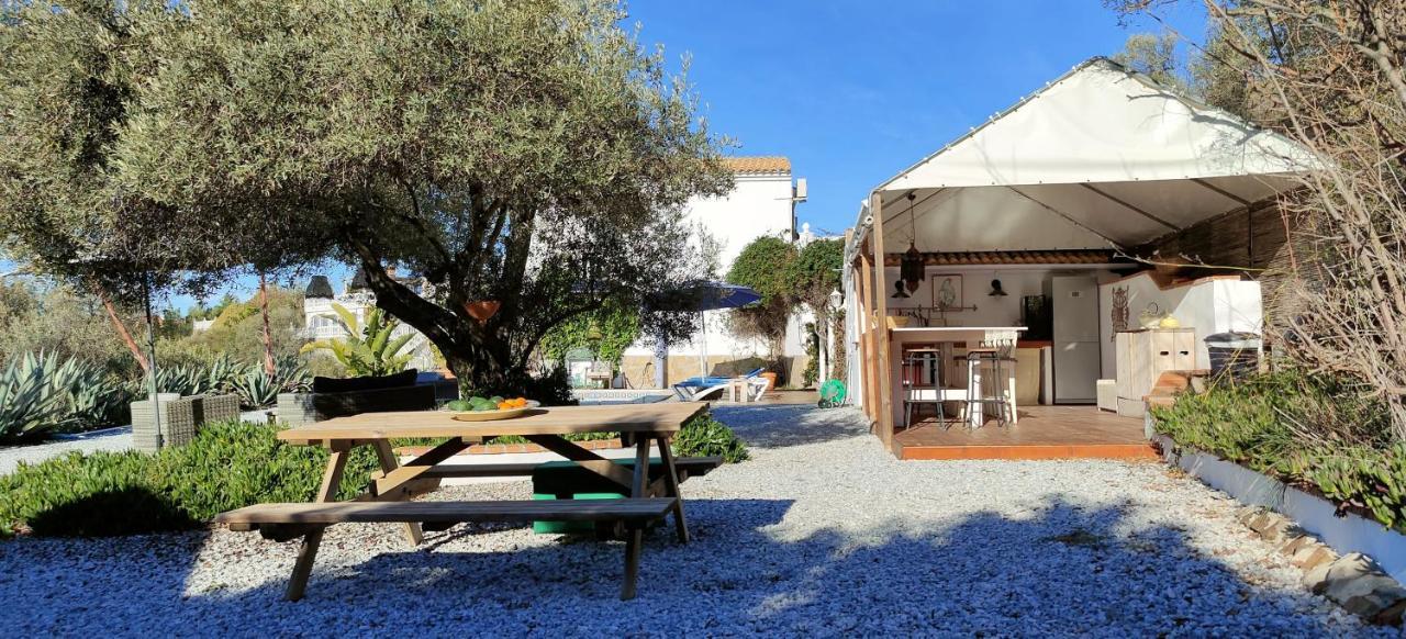 Campo Agave Luxury Tents Sayalonga Kültér fotó