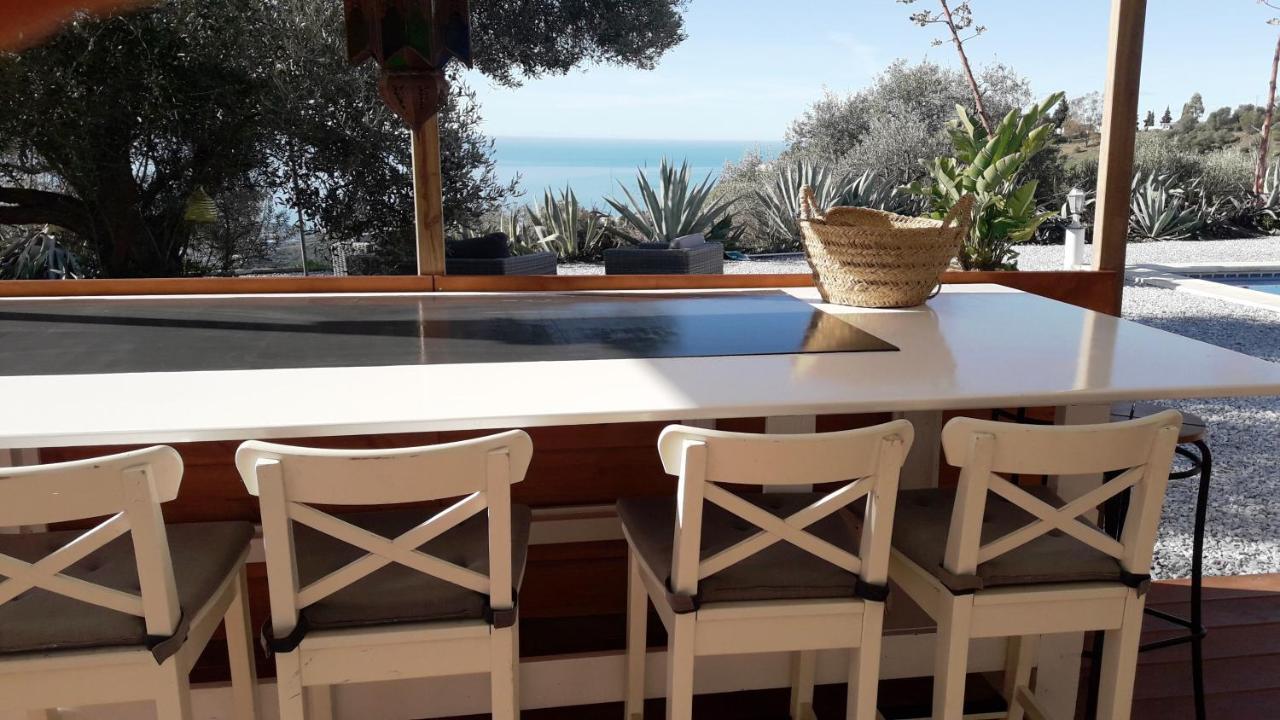 Campo Agave Luxury Tents Sayalonga Kültér fotó