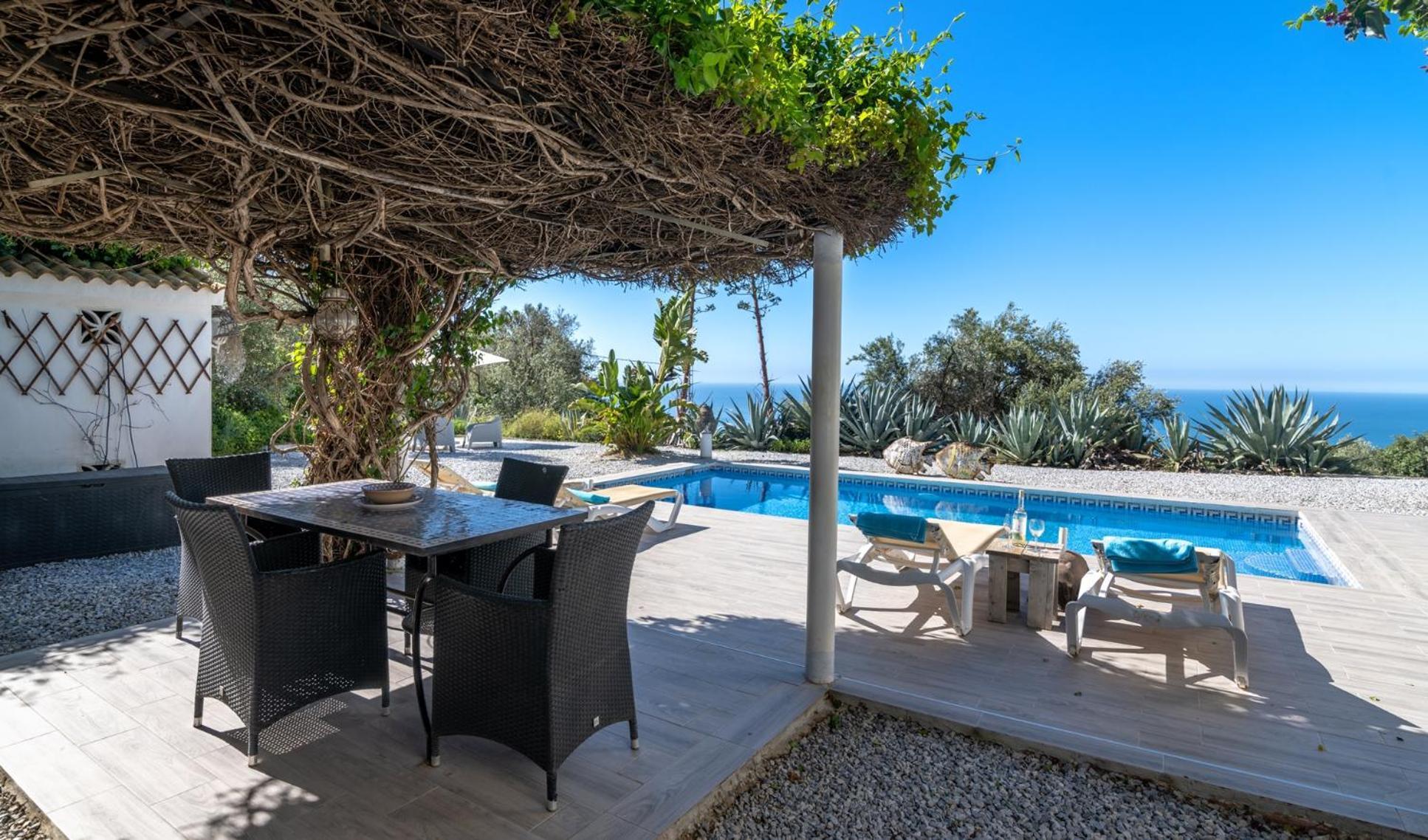 Campo Agave Luxury Tents Sayalonga Kültér fotó