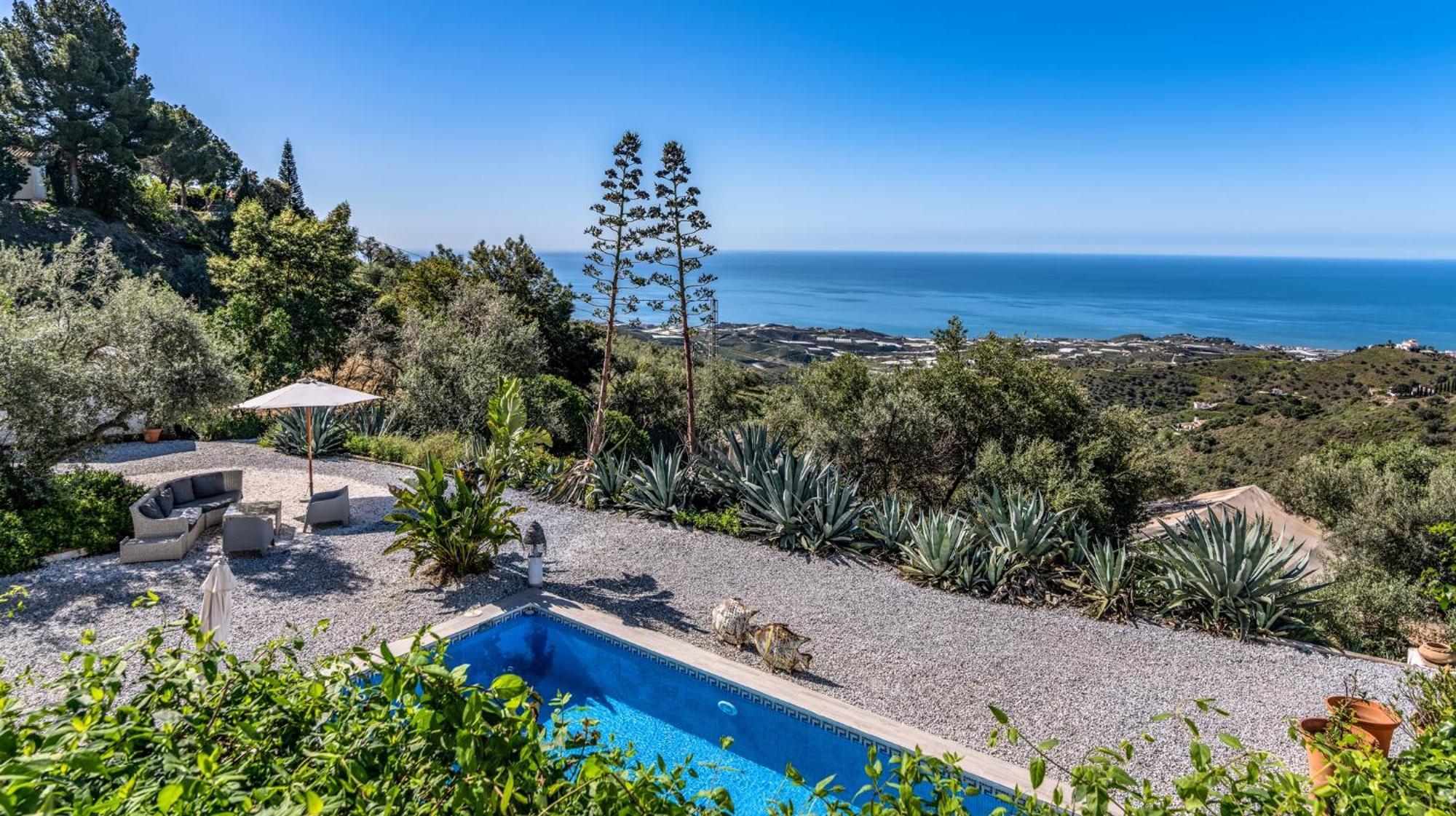 Campo Agave Luxury Tents Sayalonga Kültér fotó
