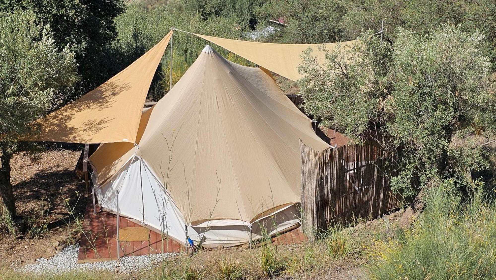 Campo Agave Luxury Tents Sayalonga Szoba fotó