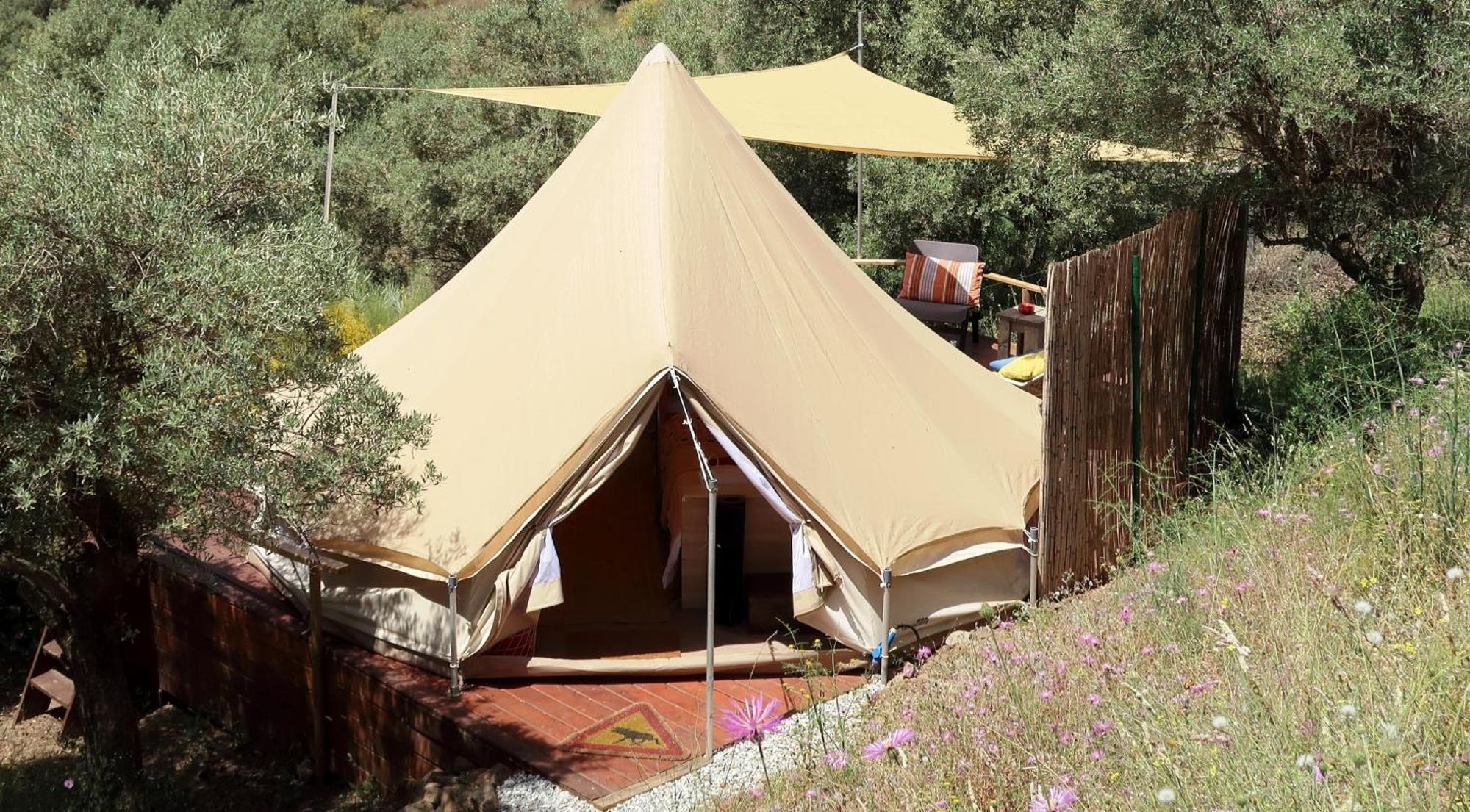 Campo Agave Luxury Tents Sayalonga Szoba fotó