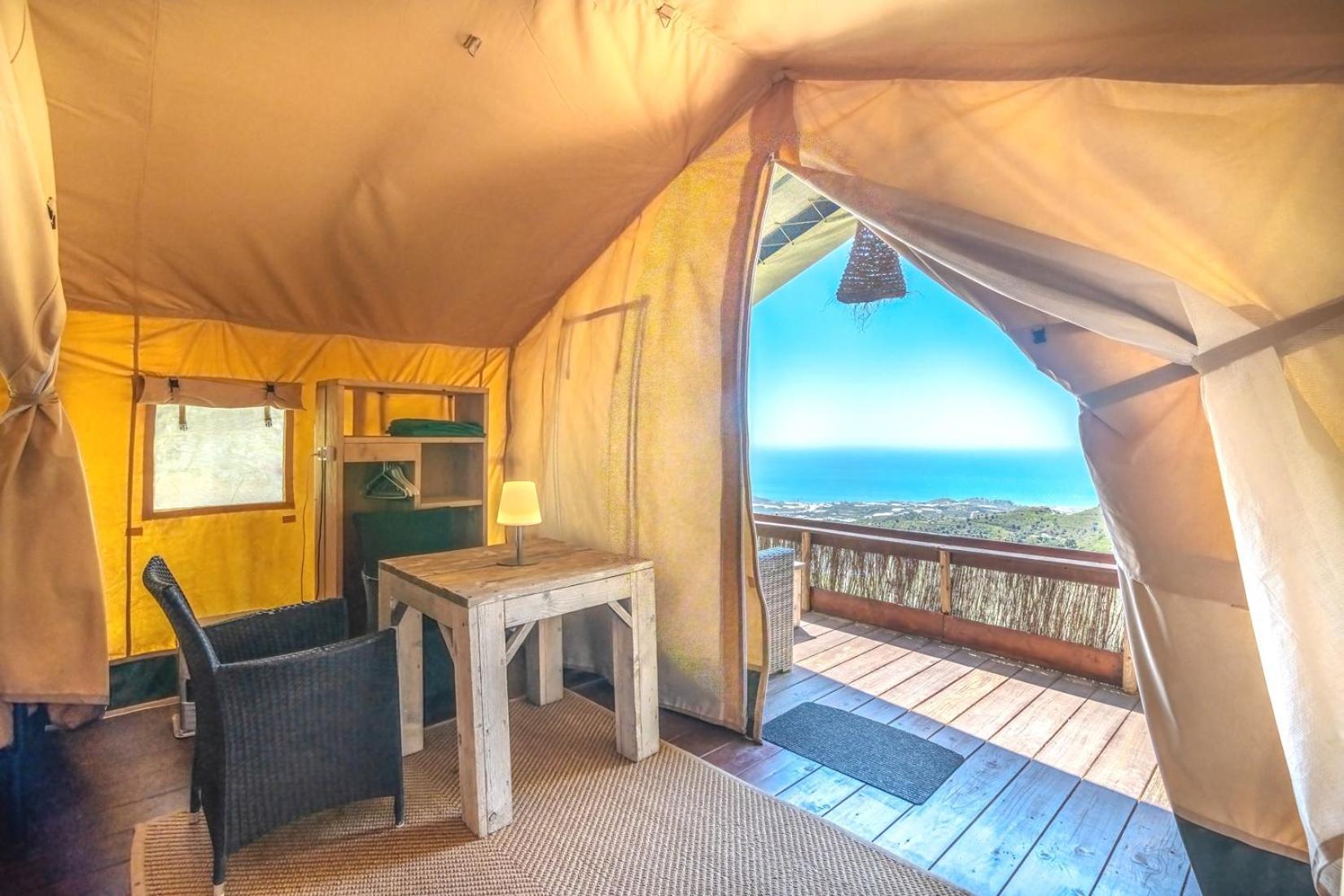 Campo Agave Luxury Tents Sayalonga Szoba fotó