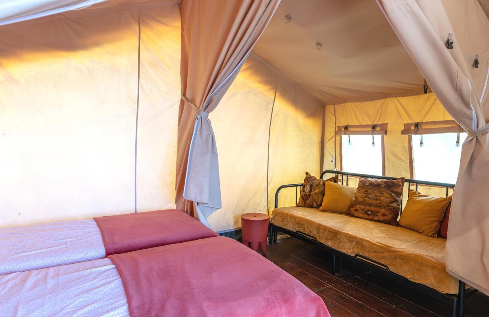 Campo Agave Luxury Tents Sayalonga Szoba fotó