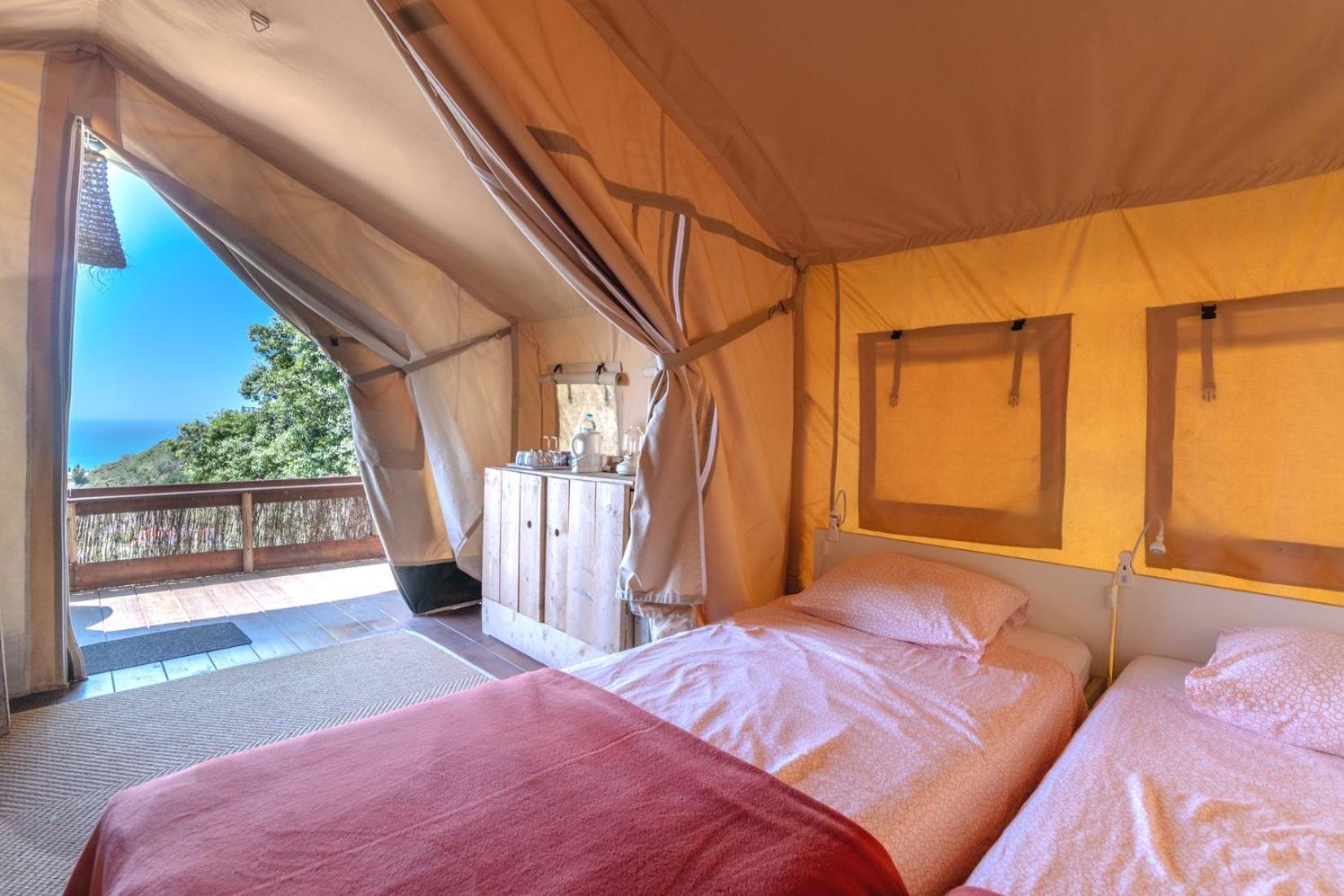 Campo Agave Luxury Tents Sayalonga Szoba fotó